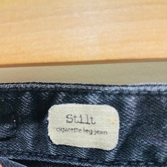 AG Adriano Goldschmied Stilt Cigarette Leg Jean Lightly Distressed Size 26R - Picture 5 of 12